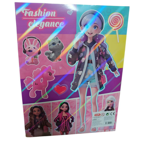 Moda Aksesuarlı Oyuncak Bebek 11,5 İnç