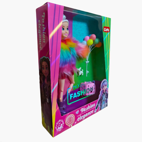 Moda Aksesuarlı Oyuncak Bebek 11,5 İnç