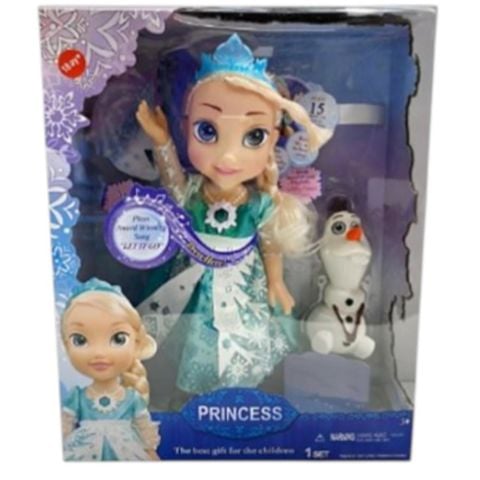 Pilli Işıklı Aksesuarlı Bebek