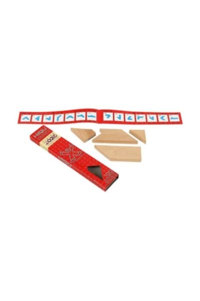 Ahşap T Tangram Puzzle