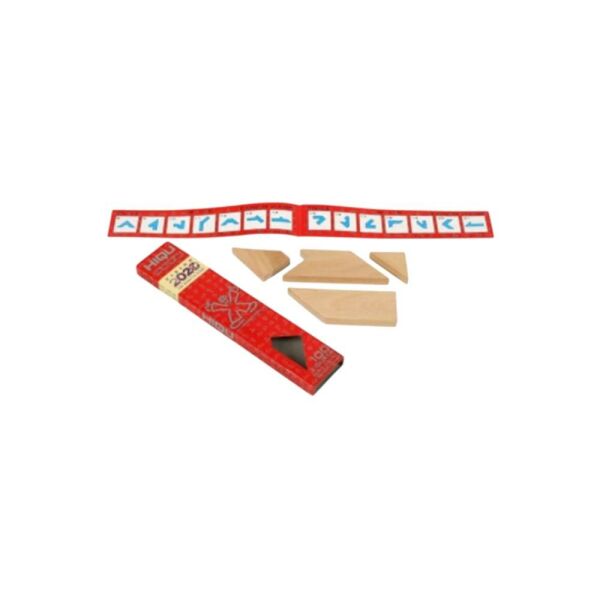 Ahşap T Tangram Puzzle