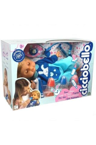 Cicciobello Çok Hastayım Doktor Setli Hasta Bebek Yeni