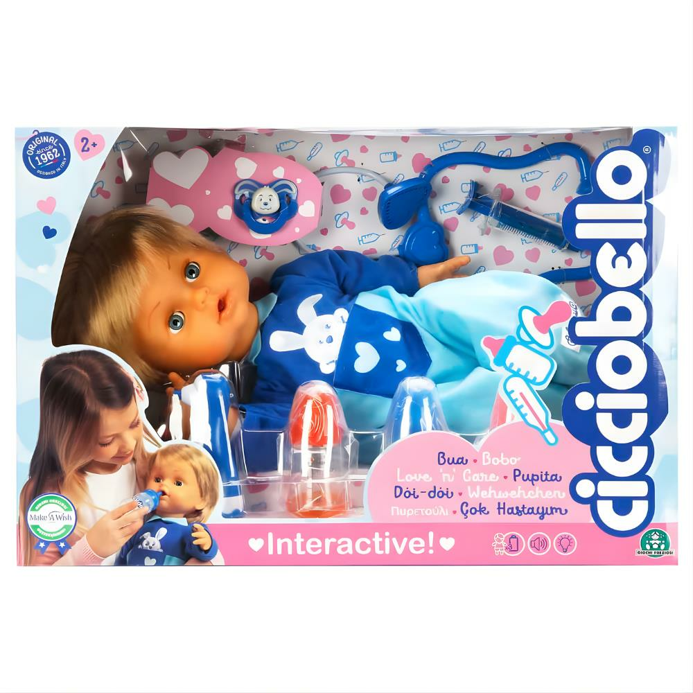 Cicciobello Çok Hastayım Doktor Setli Hasta Bebek Yeni