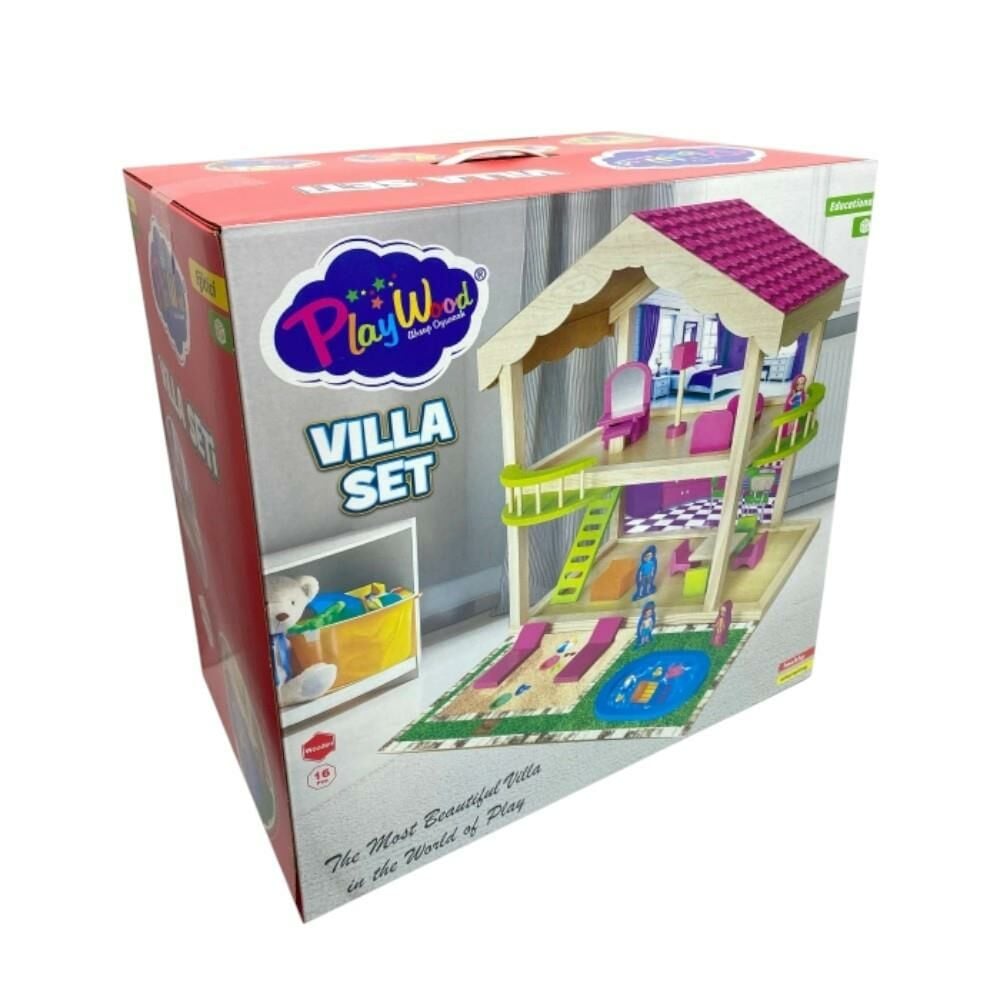 Kutuda Ahşap Villa Seti