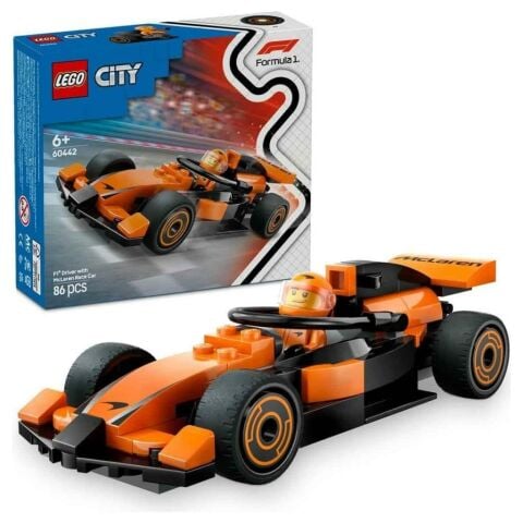 LEGO City McLaren Yarış Araba F1 Sürücü