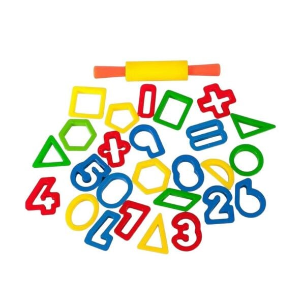 Poşetli Rakam Oyun Hamuru Kalıpları