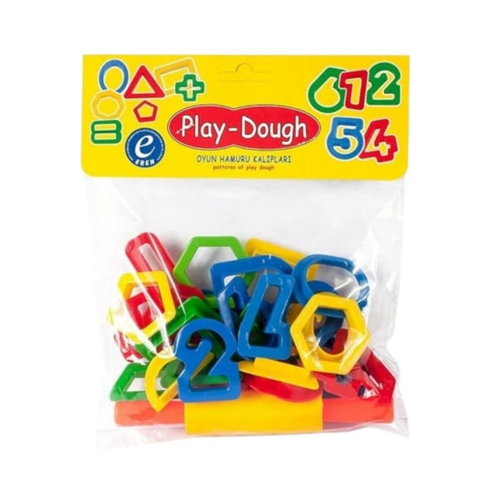 Poşetli Rakam Oyun Hamuru Kalıpları