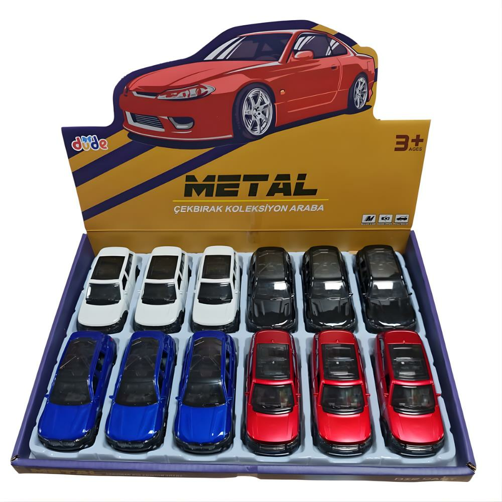 1:43 Çek Bırak Suv Araba Metal Kapıları Açılan