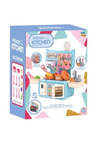 Musluklu Sulu Mini Mutfak Seti Mutfak Oyuncağı