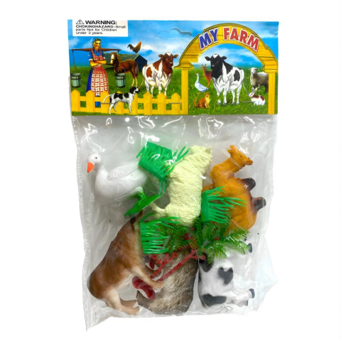 Pvc De Çiftlik Hayvanları Seti