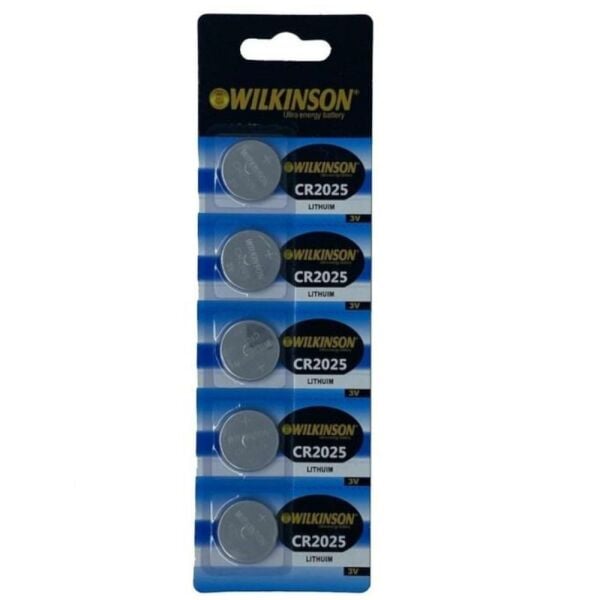 Wilkinson 2025 3v Lityum Düğme Pil 5'li Paket