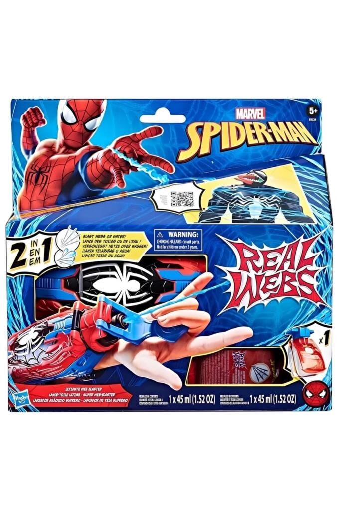 Spider-man Ağ Ve Su Fırlatıcı