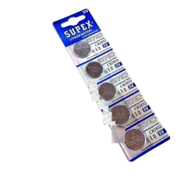 Supex Cr2032 Para Pili 5 Li Paket