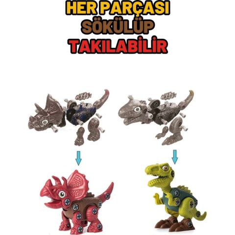 Vidalı Söktak Dinazor Oyuncağı