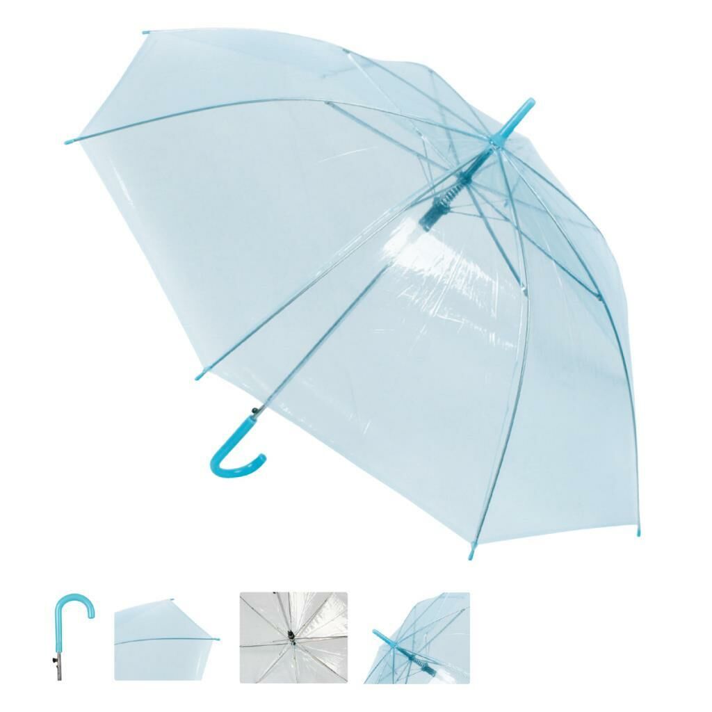 8 Telli Şeffaf Şemsiye