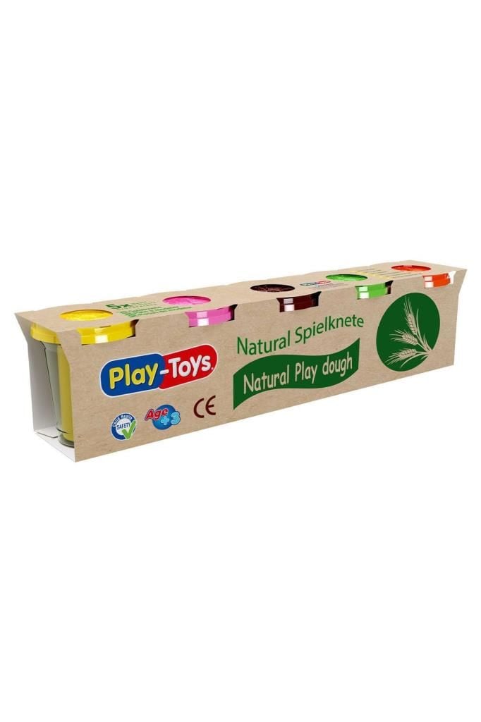Play Toys Natural Oyun Hamuru 5 Renk