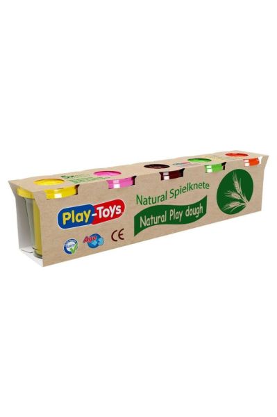 Play Toys Natural Oyun Hamuru 5 Renk