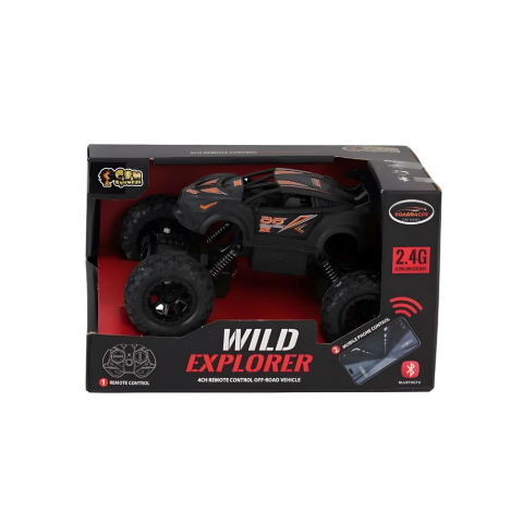 Kutuda Uzaktan Kumandalı Şarjlı Araba Telefon Üzerinden Kumanda Edilebilir