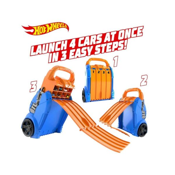 Hot Wheels Taşıma Çantası ve Yarış Parkuru