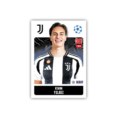 Topps 2025 UEFA Şampiyonlar Ligi Sticker - Paket