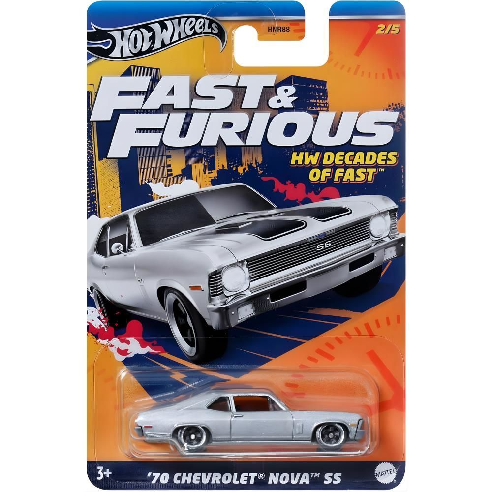 Hot Wheels Fast & Furious Temalı Arabalar HNR88