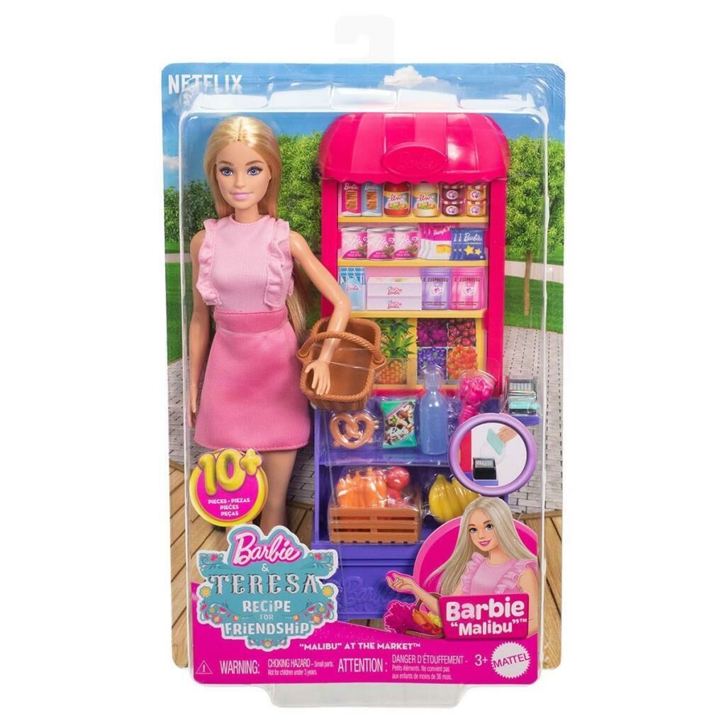 Malibu Market Barbie ve Oyun Seti