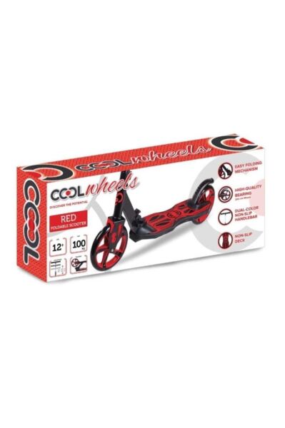 Coolwheels +12 Yaş 2 Tekerli Frenli Katlanabilir Scooter