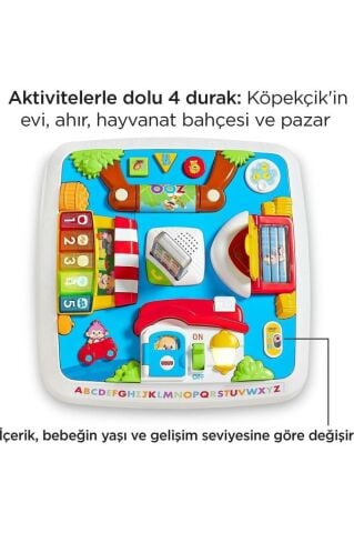 Fisher Price Eğitici Köpeğin Aktivite Masası