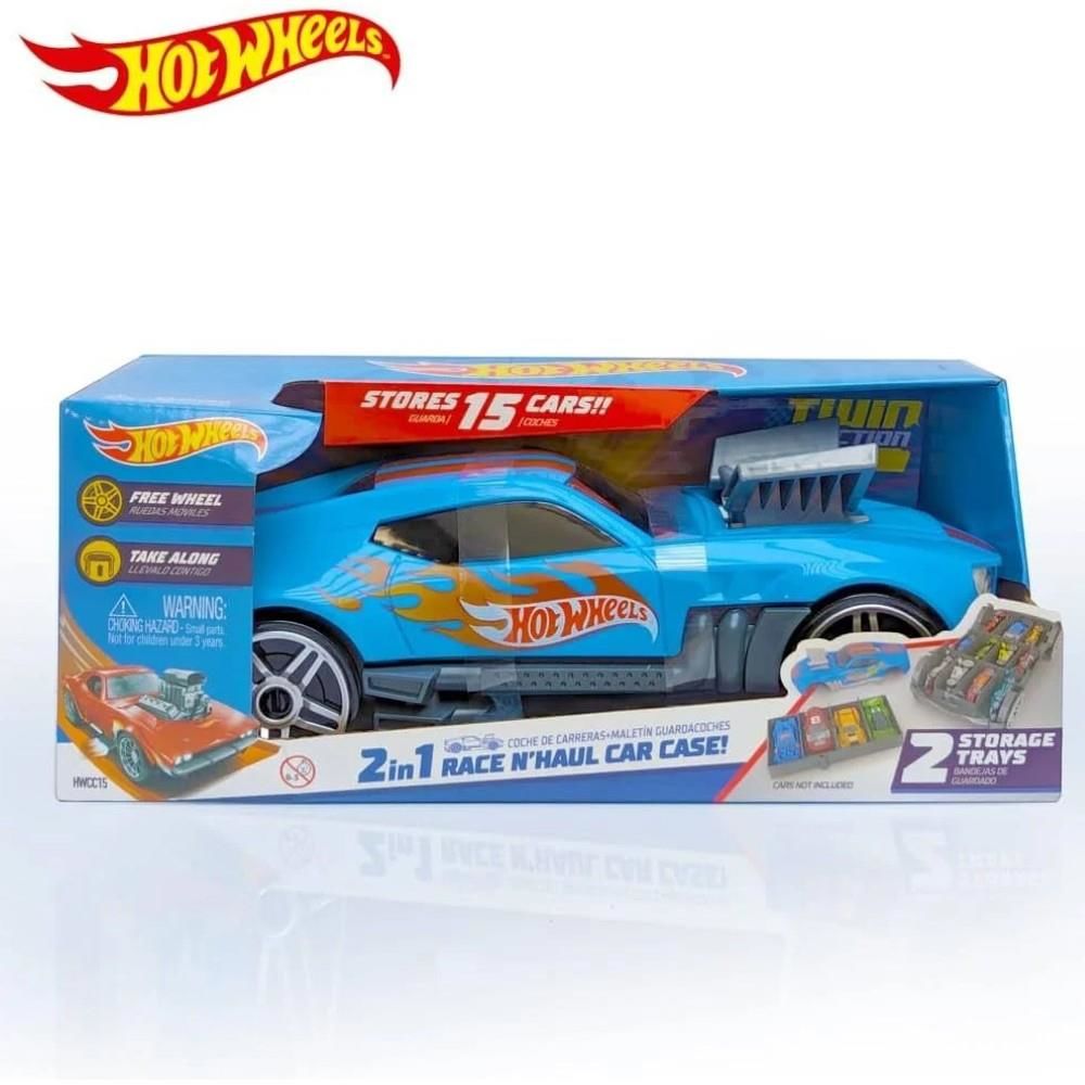 Hot Wheels 2'si 1 Arada Race 'N Haul Araba Saklama Kutusu