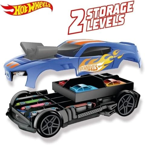 Hot Wheels 2'si 1 Arada Race 'N Haul Araba Saklama Kutusu