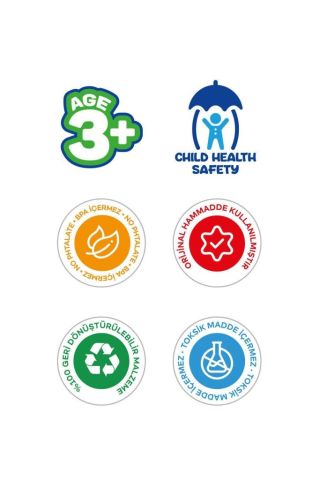 Play Toys Neon Simli Oyun Hamuru 4 Renk