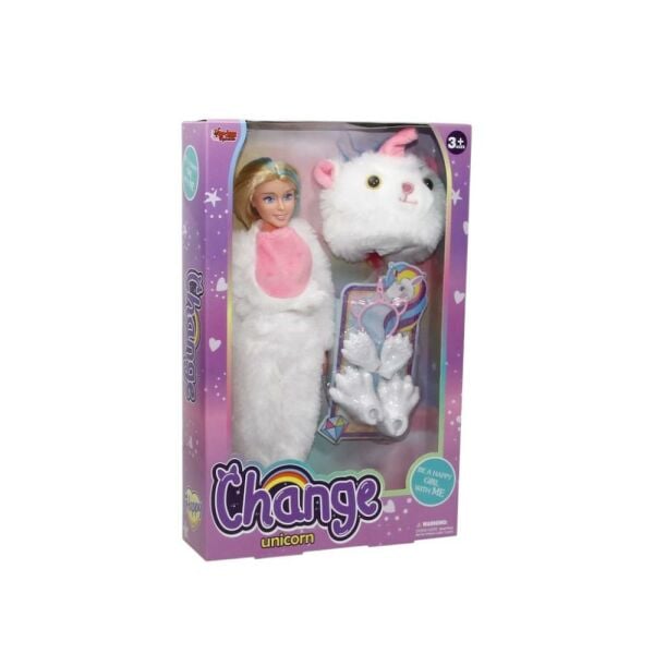 Hayvan Kostümlü Aksesuarlı Bebek