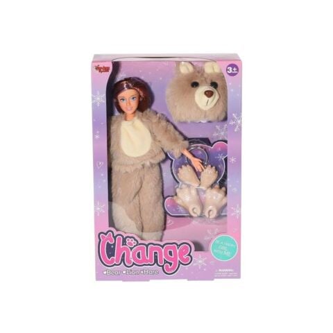 Hayvan Kostümlü Aksesuarlı Bebek