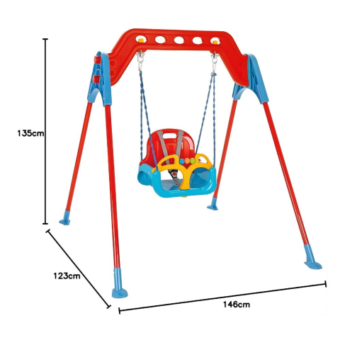 Ayaklı Zincirli Samba Salıncak