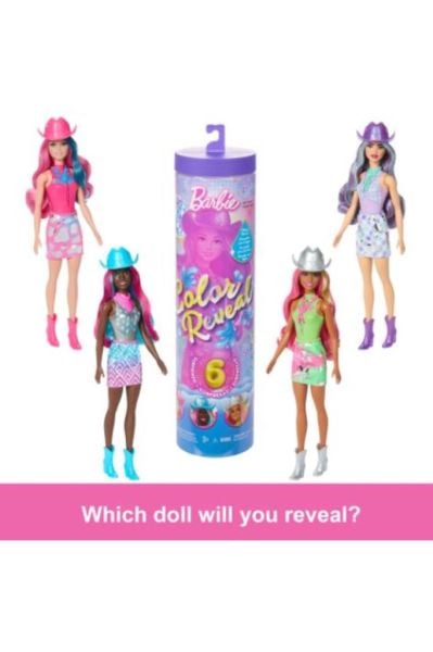 Color Reveal  Barbie Disco Star Series