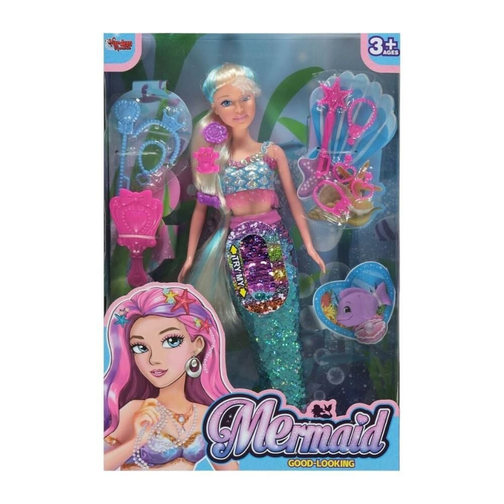 Kutulu 29CM Aksesuarlı Deniz Kızı