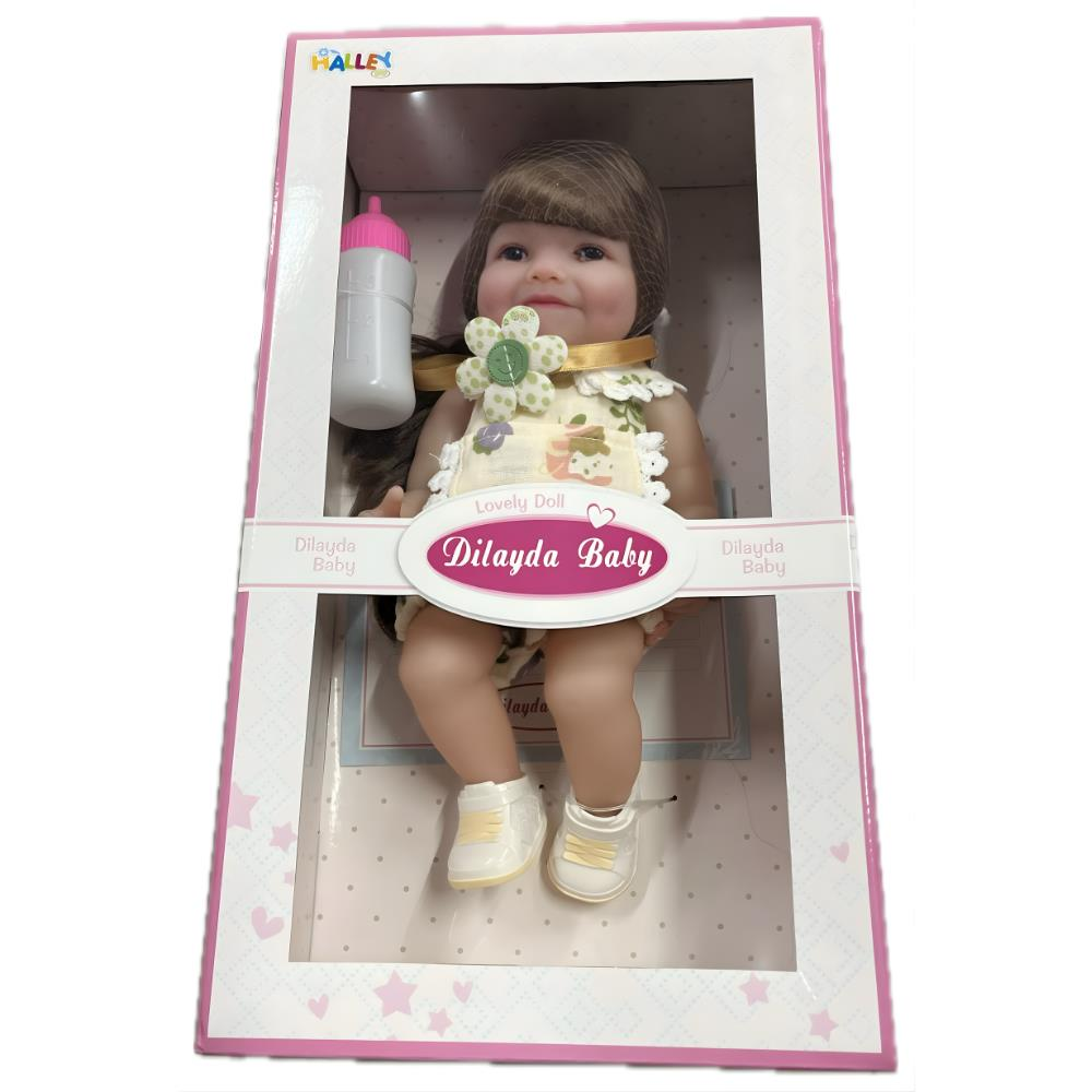 30 Cm Yeni Doğmuş Bebek, Yüksek Gerçeklikte, Tüm Vücut Yumuşak Jelden, Aksesuarlı