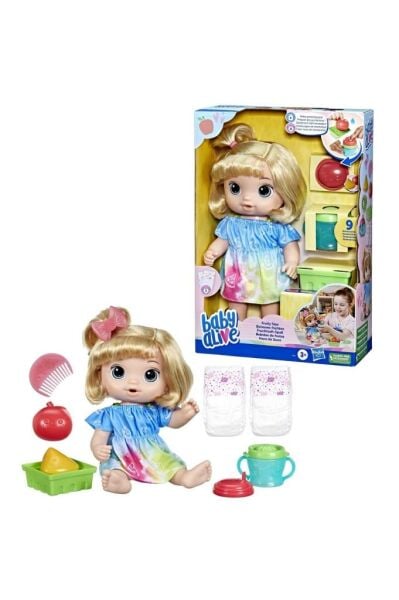 Baby Alive Bebeğimle Eğlenceli Yudumlar - Sarışın - F7356