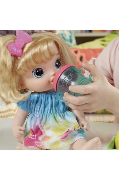 Baby Alive Bebeğimle Eğlenceli Yudumlar - Sarışın - F7356