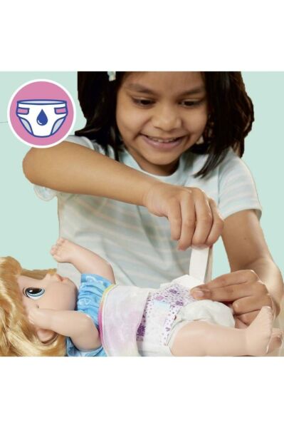 Baby Alive Bebeğimle Eğlenceli Yudumlar - Sarışın - F7356