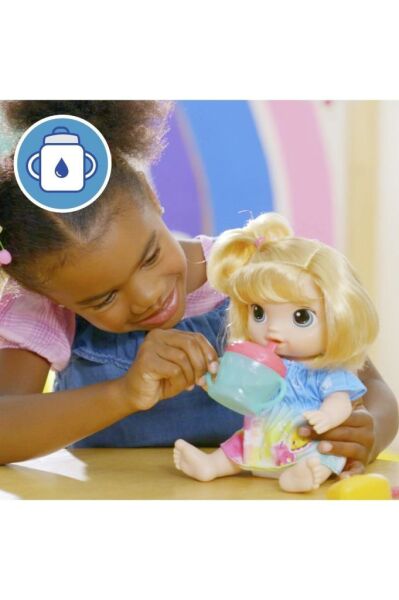 Baby Alive Bebeğimle Eğlenceli Yudumlar - Sarışın - F7356