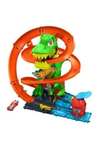 HW City T-Rex vs Fire Station