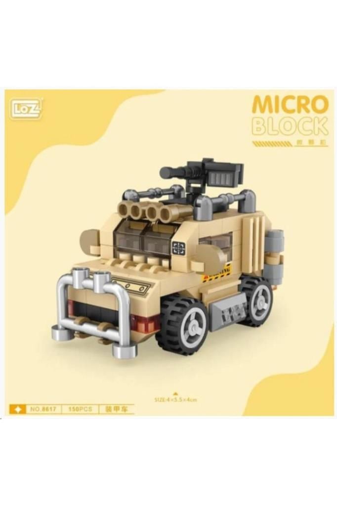 Loz 8617 Mikro Blok Çanta Askeri Kamyon