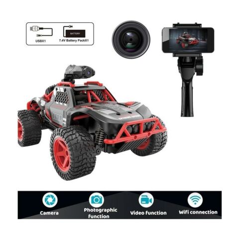 Kumandalı Şarjlı Kameralı Off Road Araba