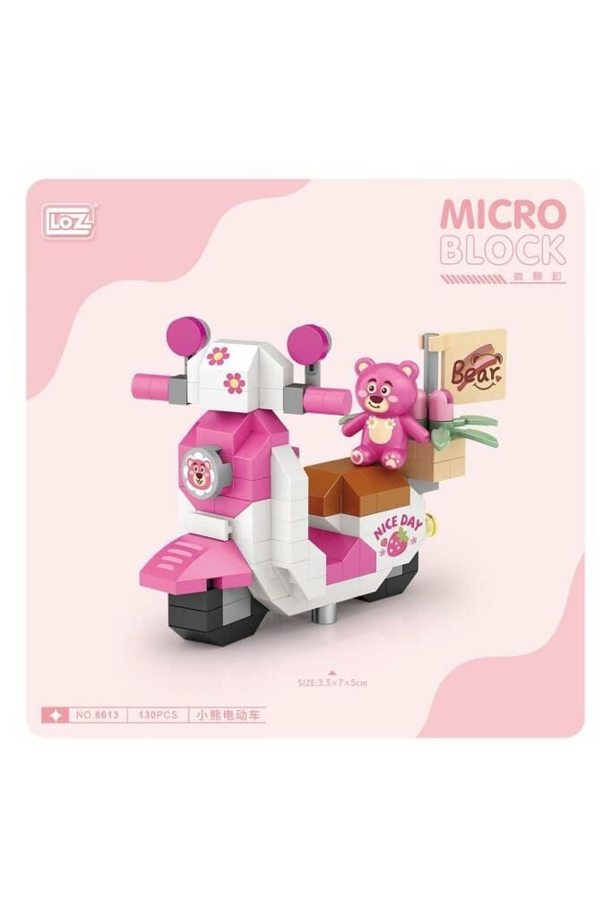 Loz Blok Oyuncak Mini Poşet 130 Parça