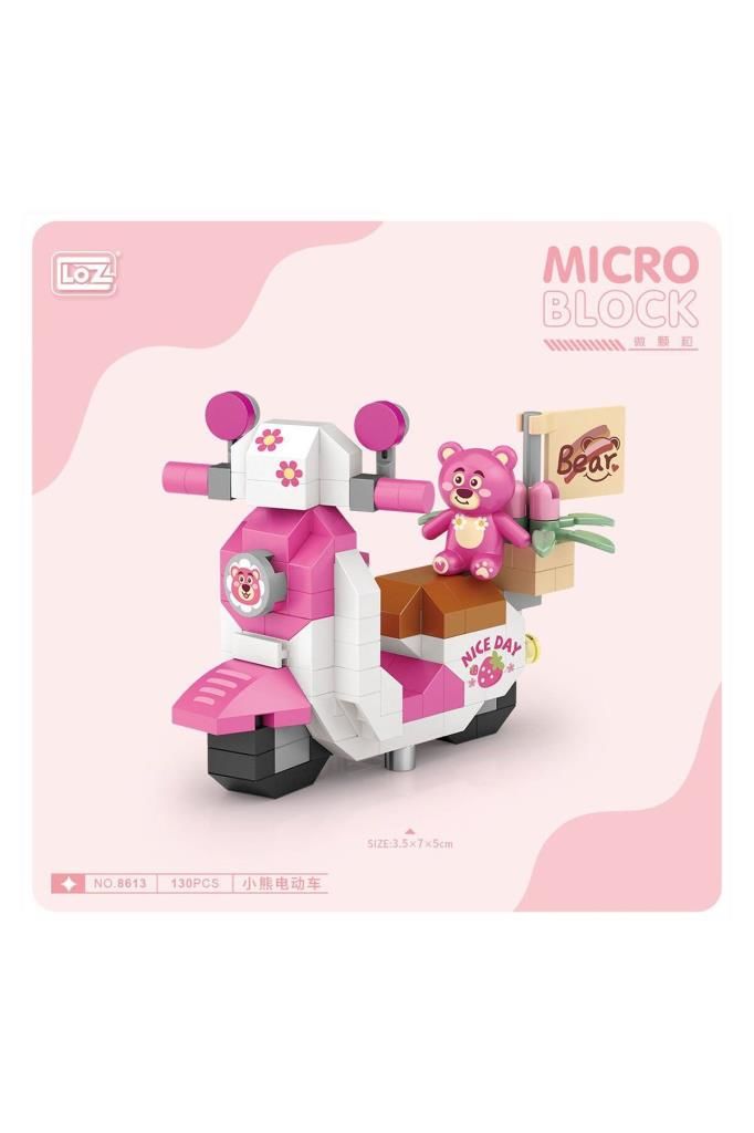 Loz Blok Oyuncak Mini Poşet 130 Parça