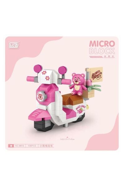 Loz Blok Oyuncak Mini Poşet 130 Parça