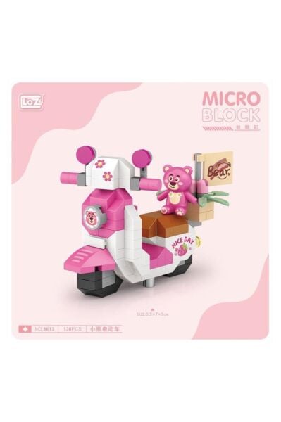 Loz Blok Oyuncak Mini Poşet 130 Parça