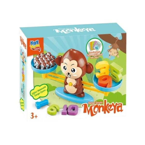 Eğitici Maymun Denge Oyunu, İşlem Kartlı Matematik Öğretici Oyun Seti