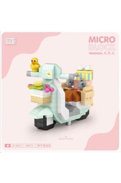 Loz 8614 Mikro Blok Çanta Ördek Elektrikli Scooter